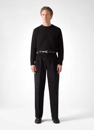 Antonello Corduroy Trousers - Black