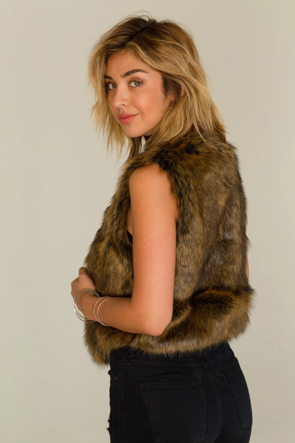 Bearclaw Faux Fur Vest