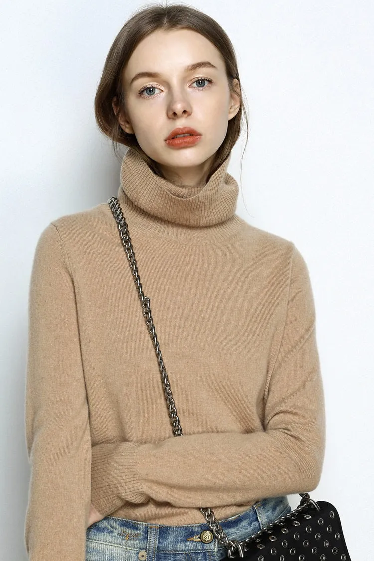 Bella Cashmere Wool Sweater - 5 Colors