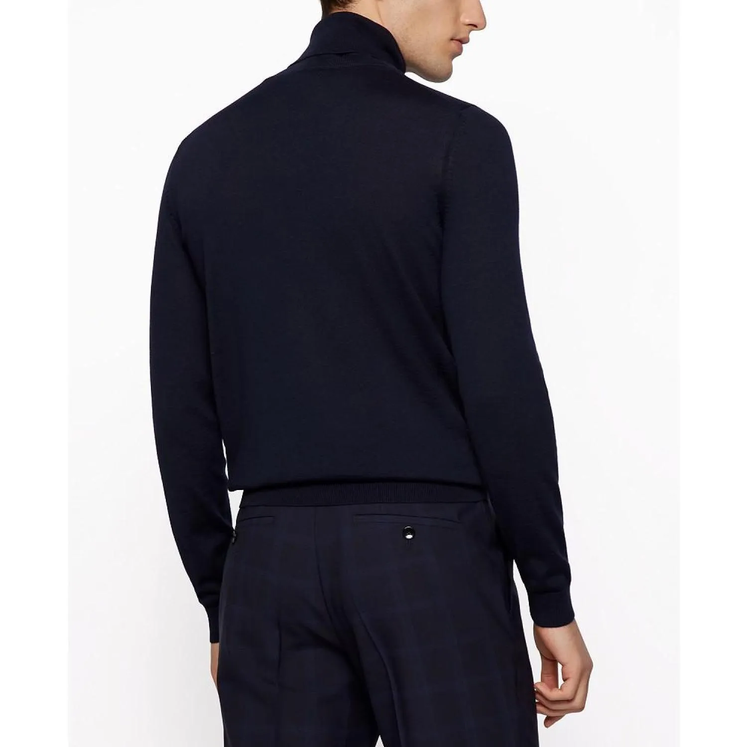 Boss Men's Slim-Fit Rollneck Sweater