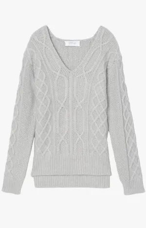 Cable Knit Pullover Sweater