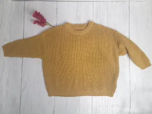 Cable knit sweater