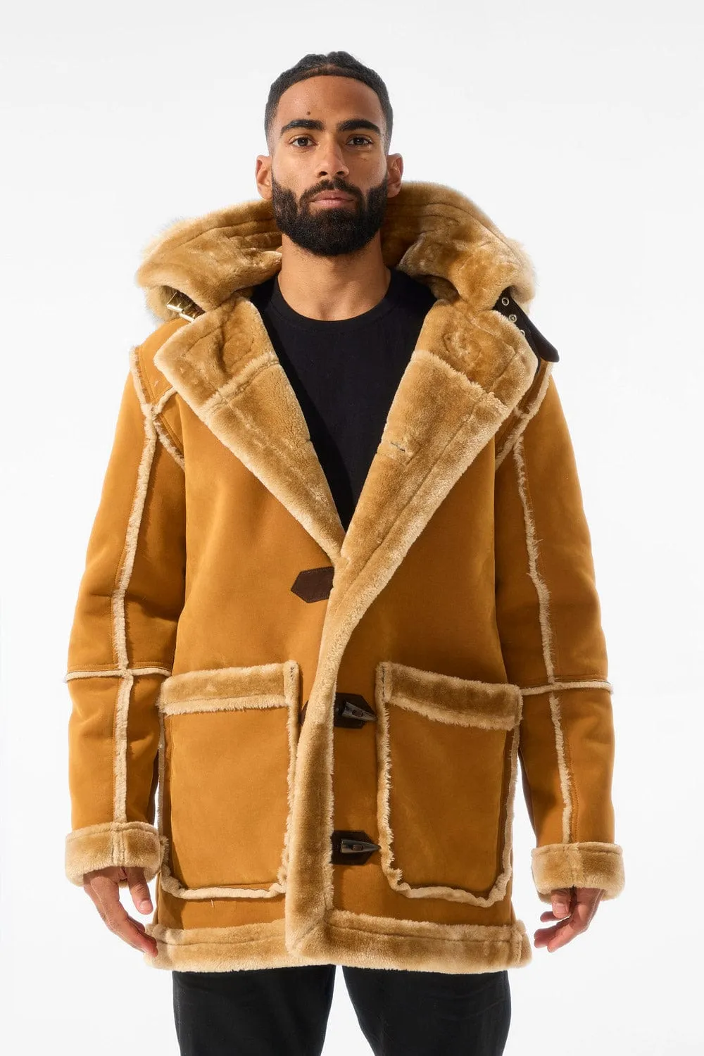 Denali Shearling Jacket (Cognac)