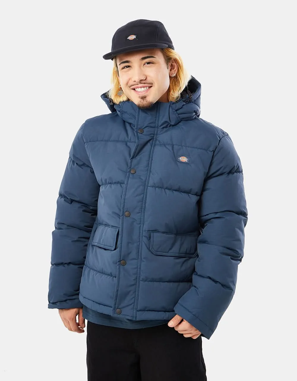 Dickies Glacier View Puffer Jacket - Air Force Blue