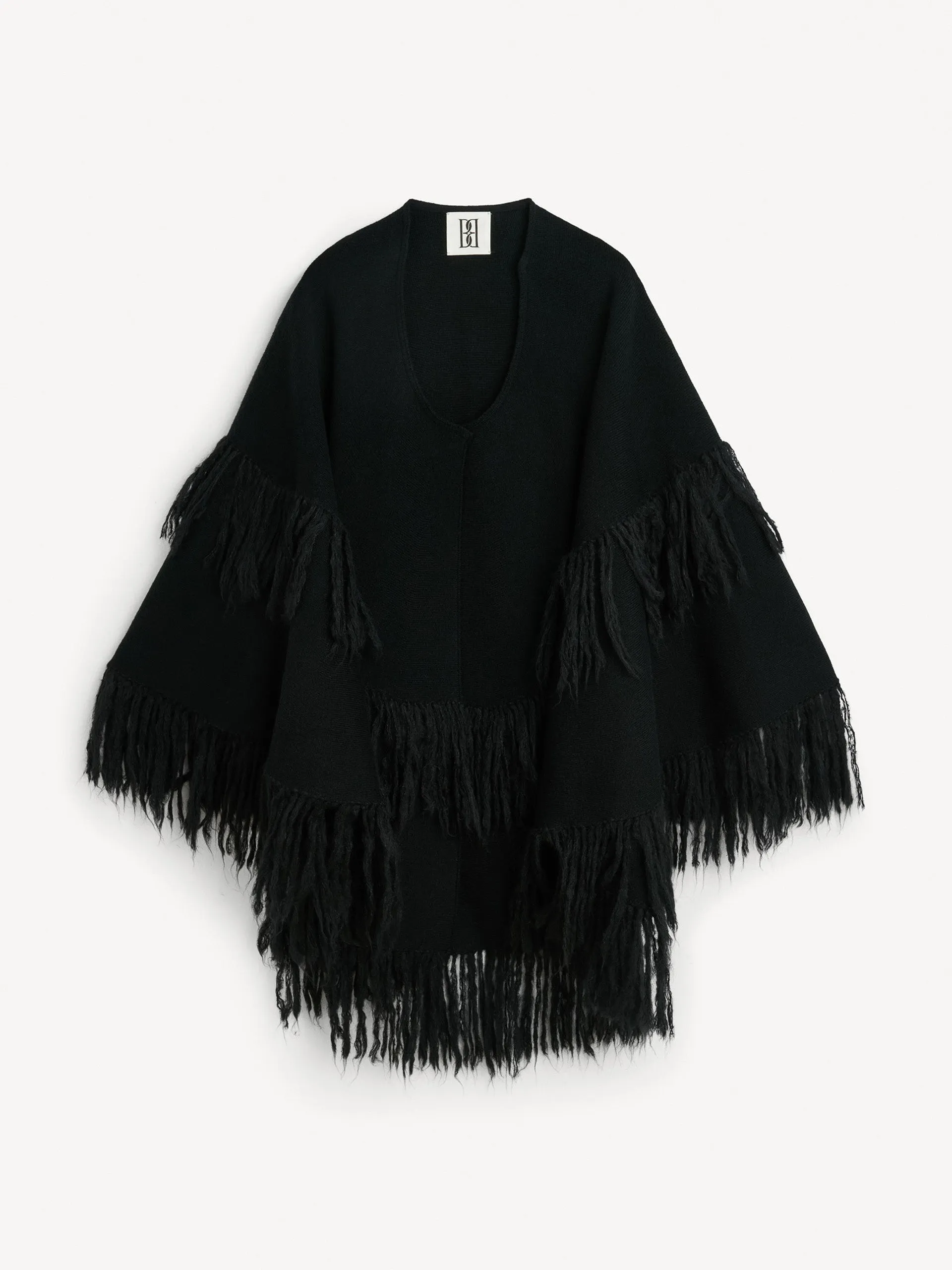 Dixi wool poncho