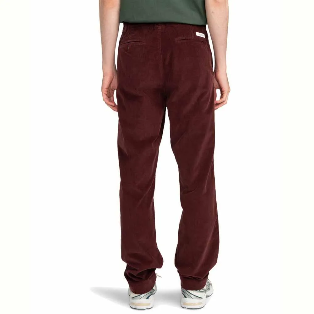 Element Howland Union Cord Trousers Decadent Chocolate