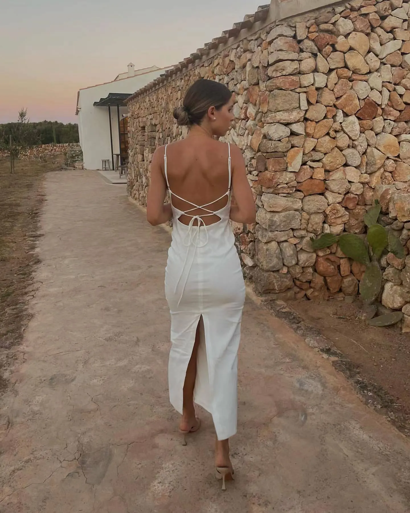 Evie Backless Sling Dress