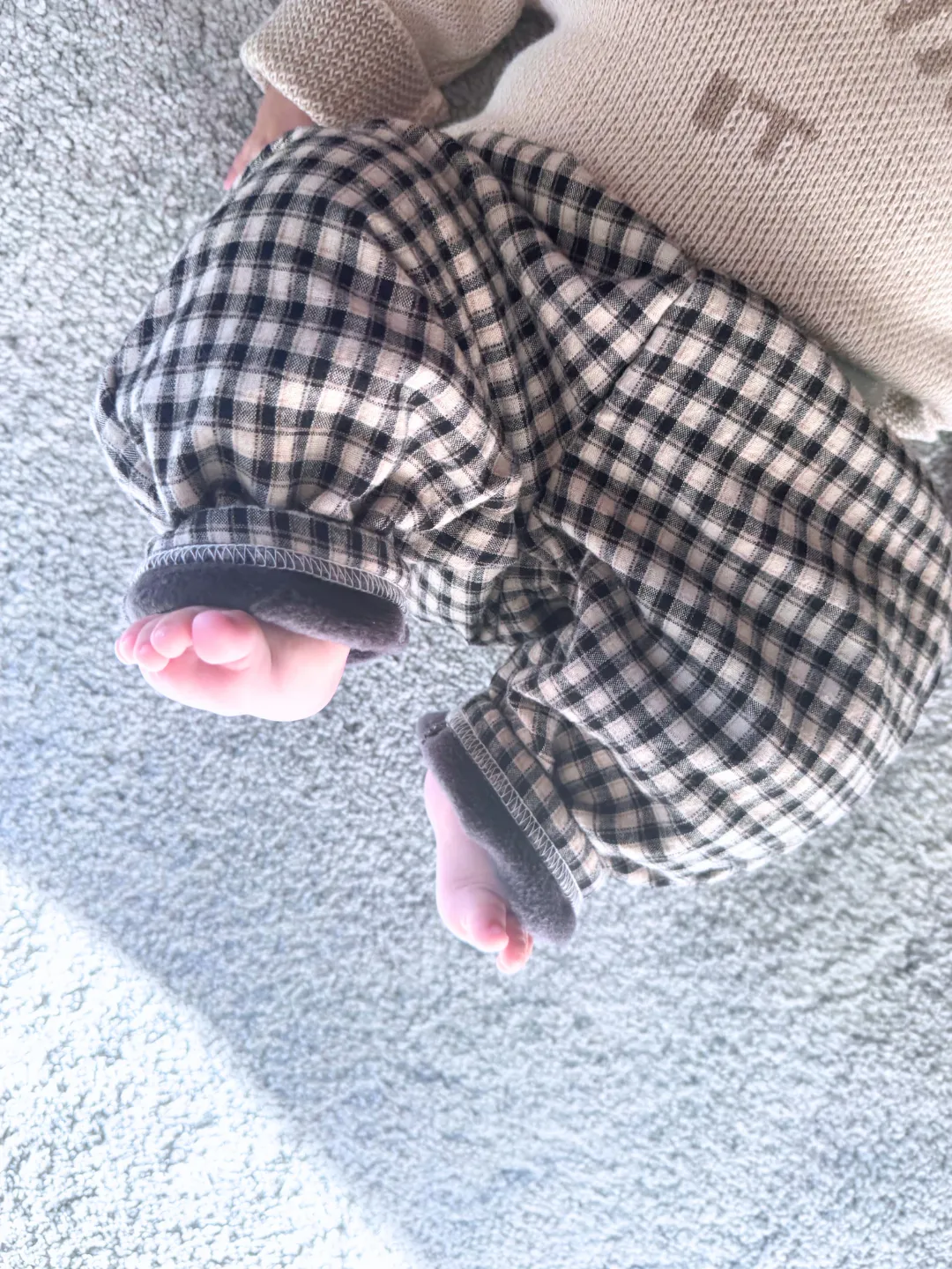 FLEECE-LINED BABY PANT