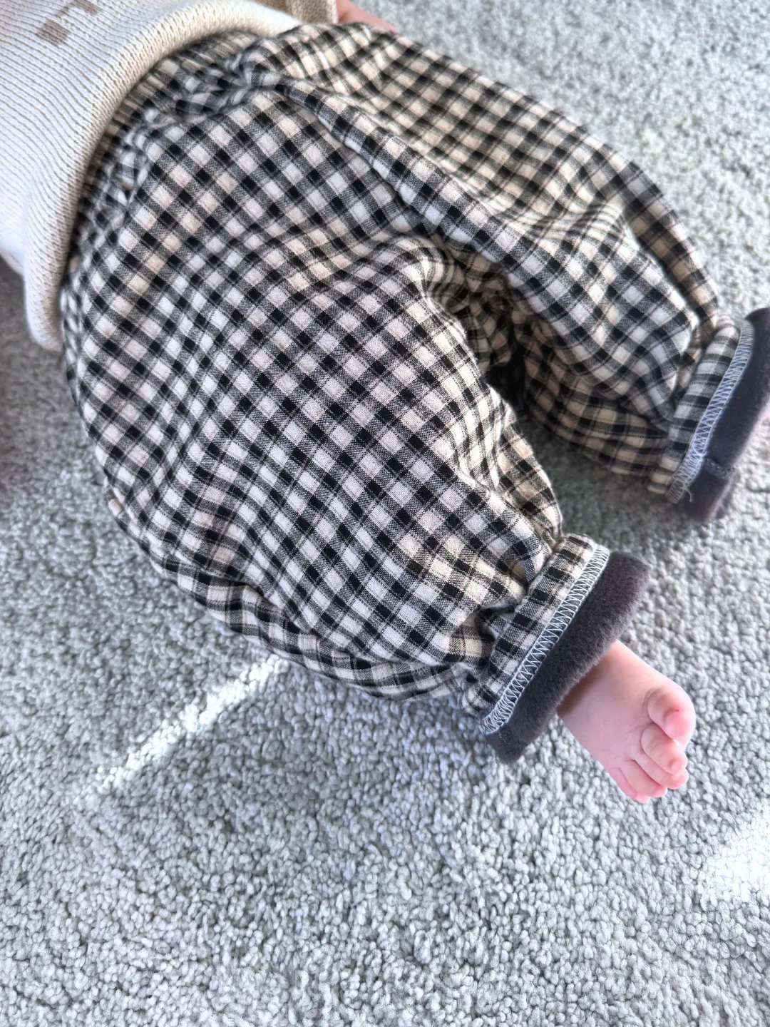 FLEECE-LINED BABY PANT