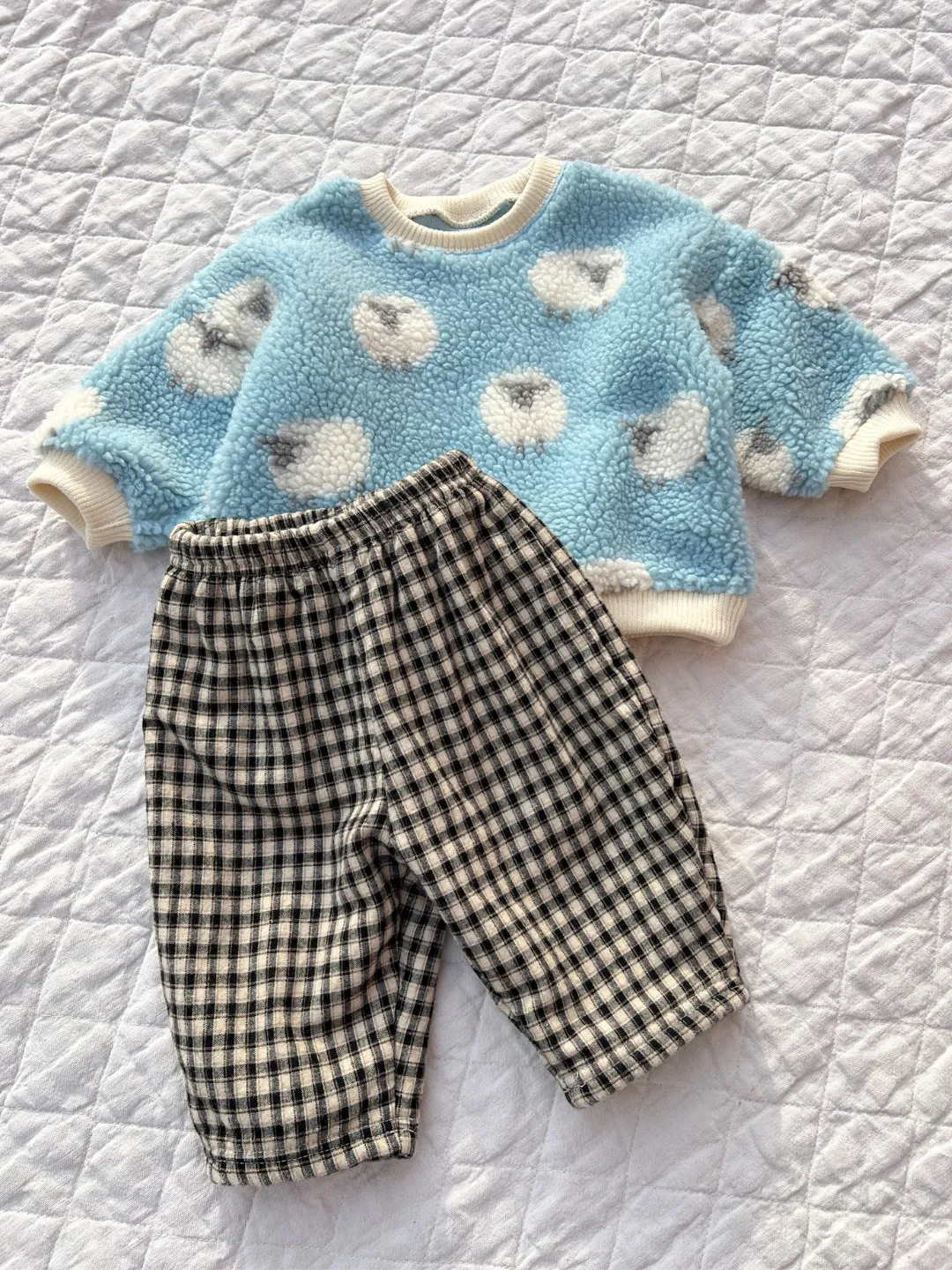 FLEECE-LINED BABY PANT