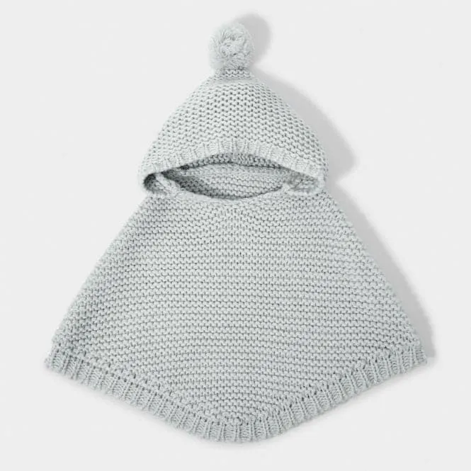 Grey Baby Poncho BA0128