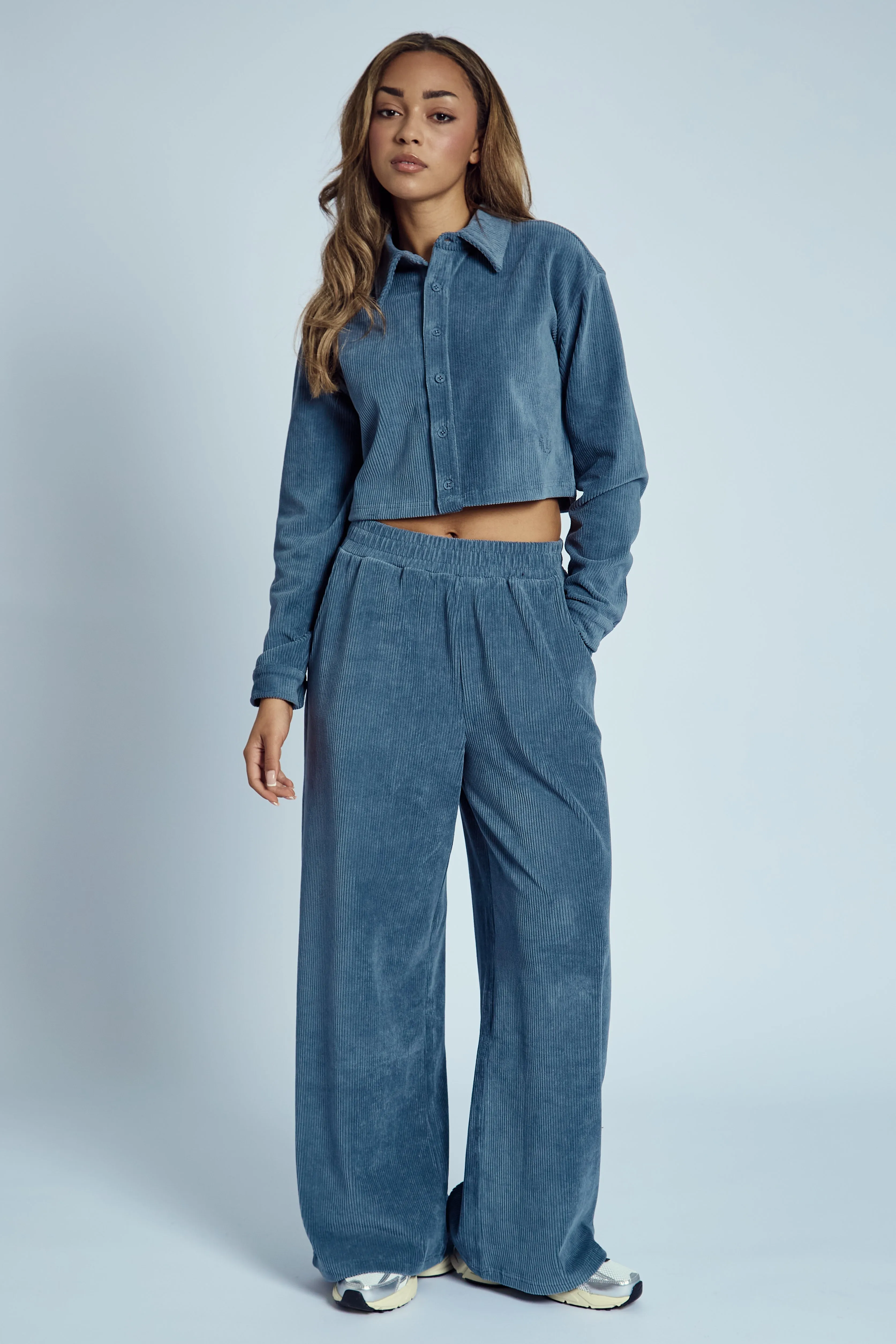 HAYTER CORDUROY WIDE LEG TROUSERS