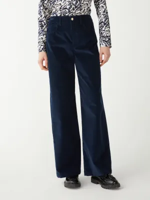 IBLUES Navy Wide Leg Trousers