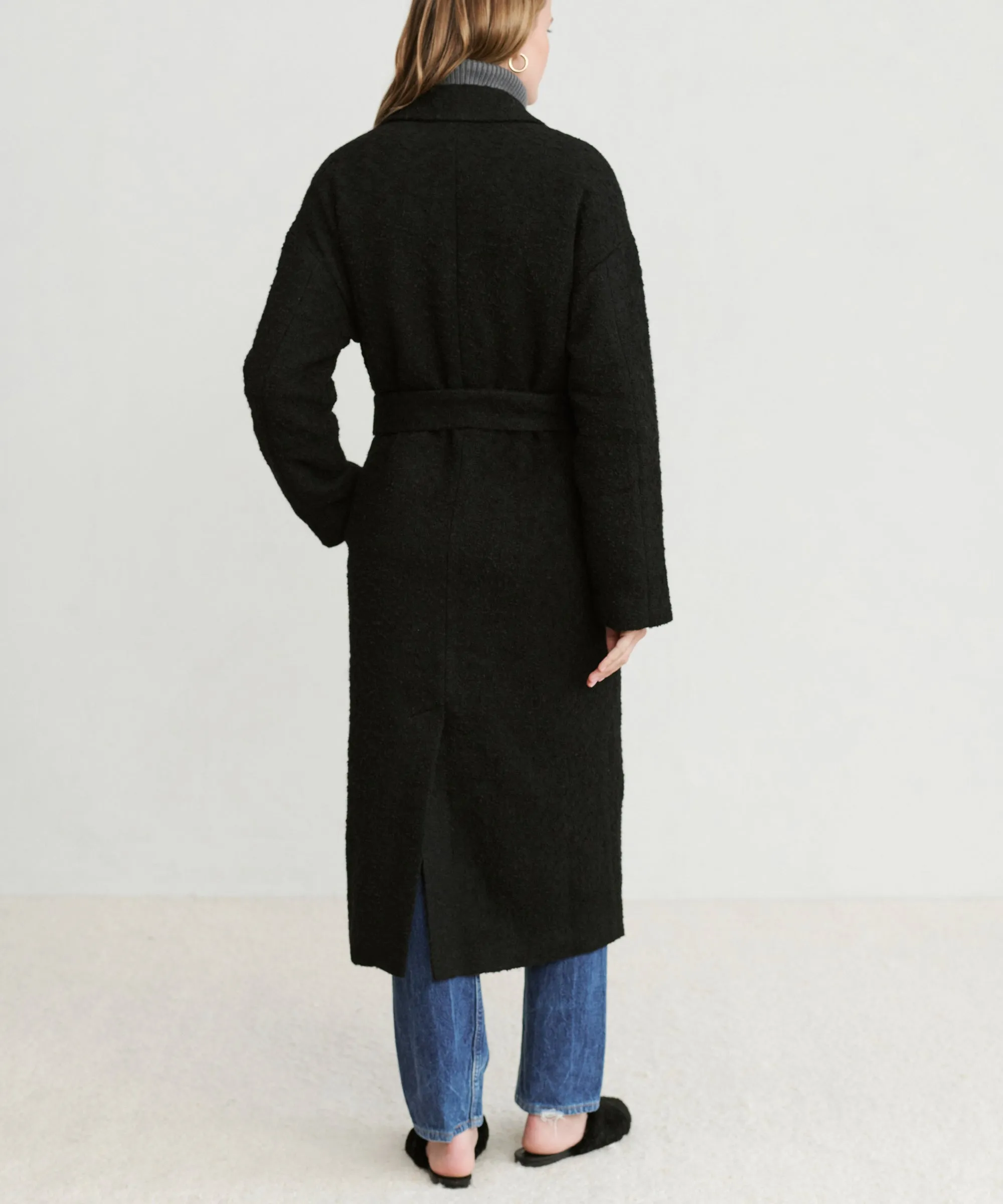 Jacquard Overcoat