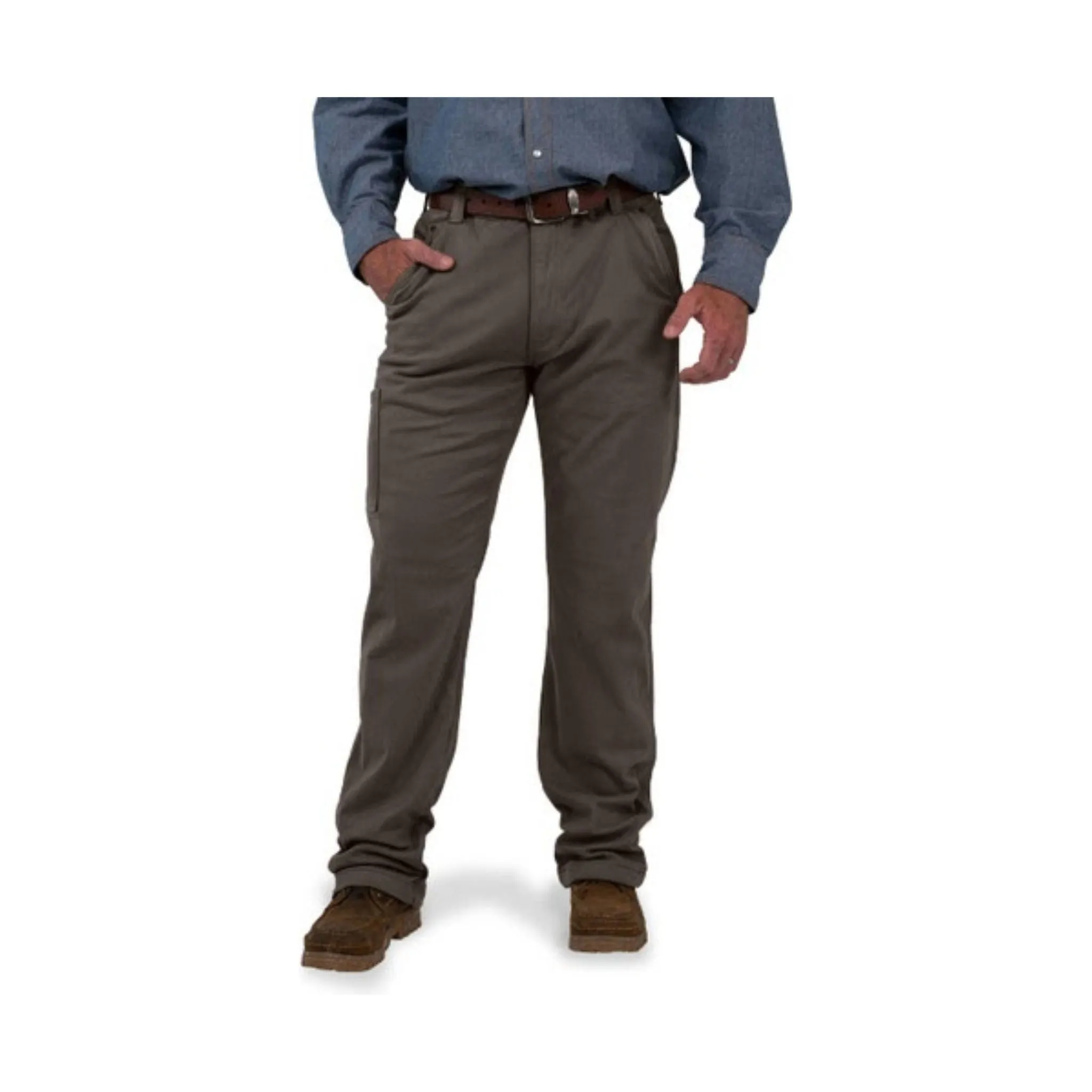 Key Industries Men's Shield Fleece Lined Flex Pant - Bark