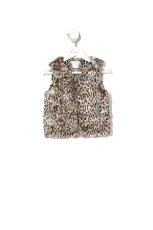 KIDS FAUX FUR VEST NOMADIC NYMPH