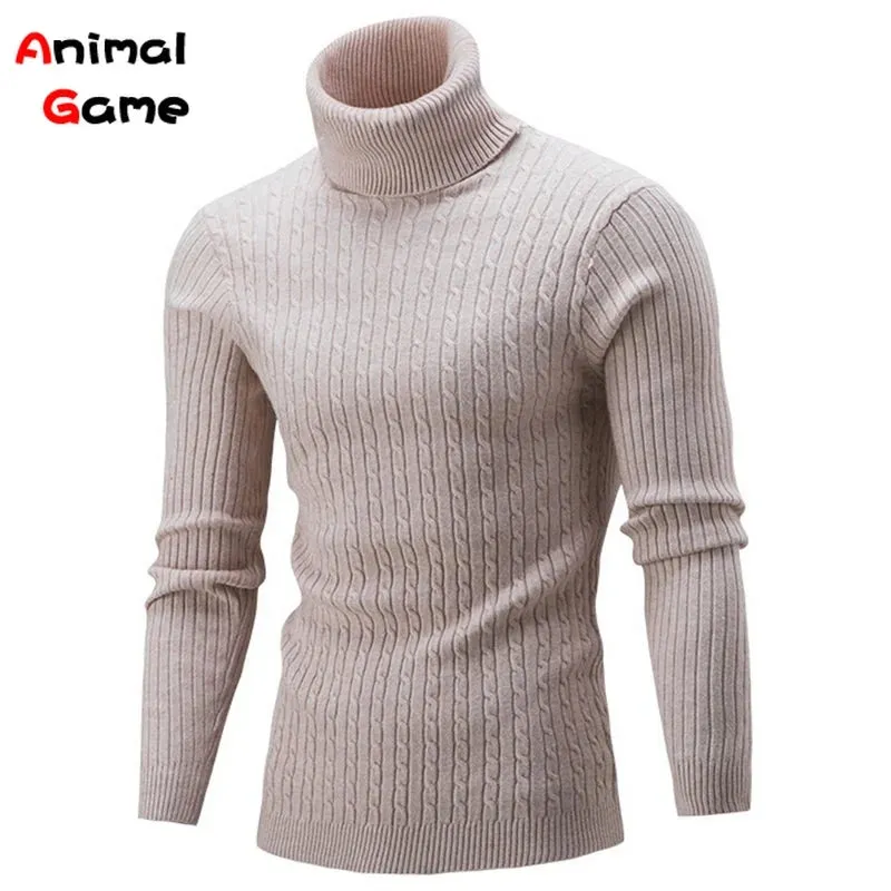 Knitted Turtleneck Pullover