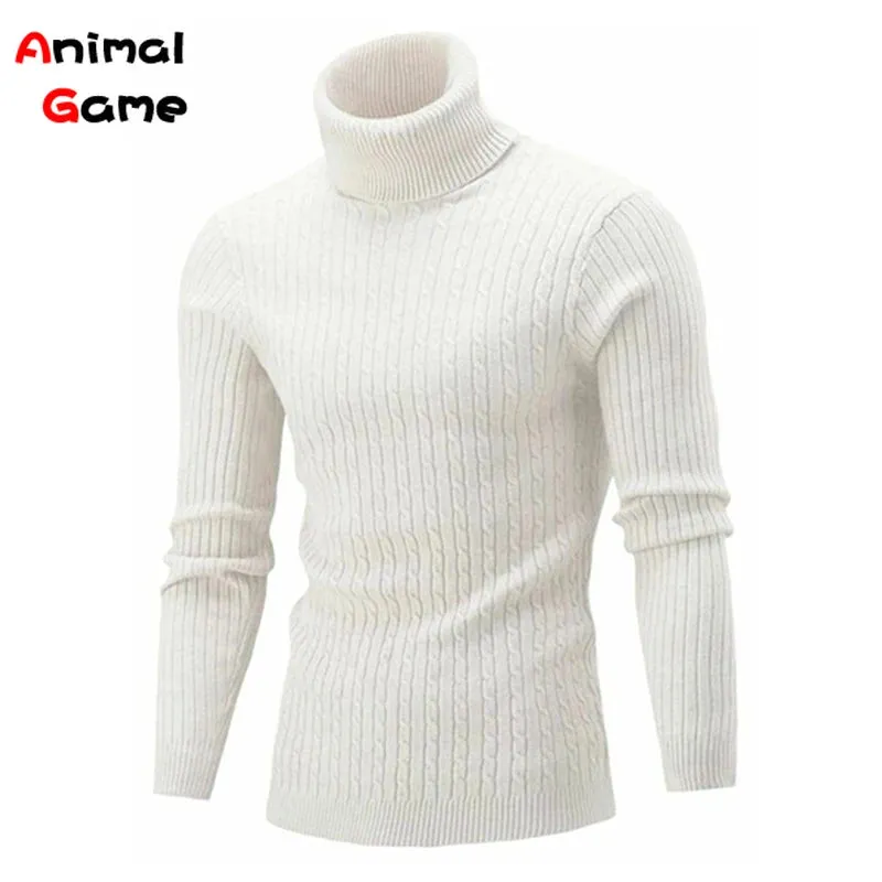 Knitted Turtleneck Pullover