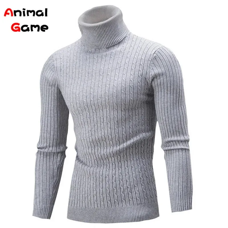 Knitted Turtleneck Pullover