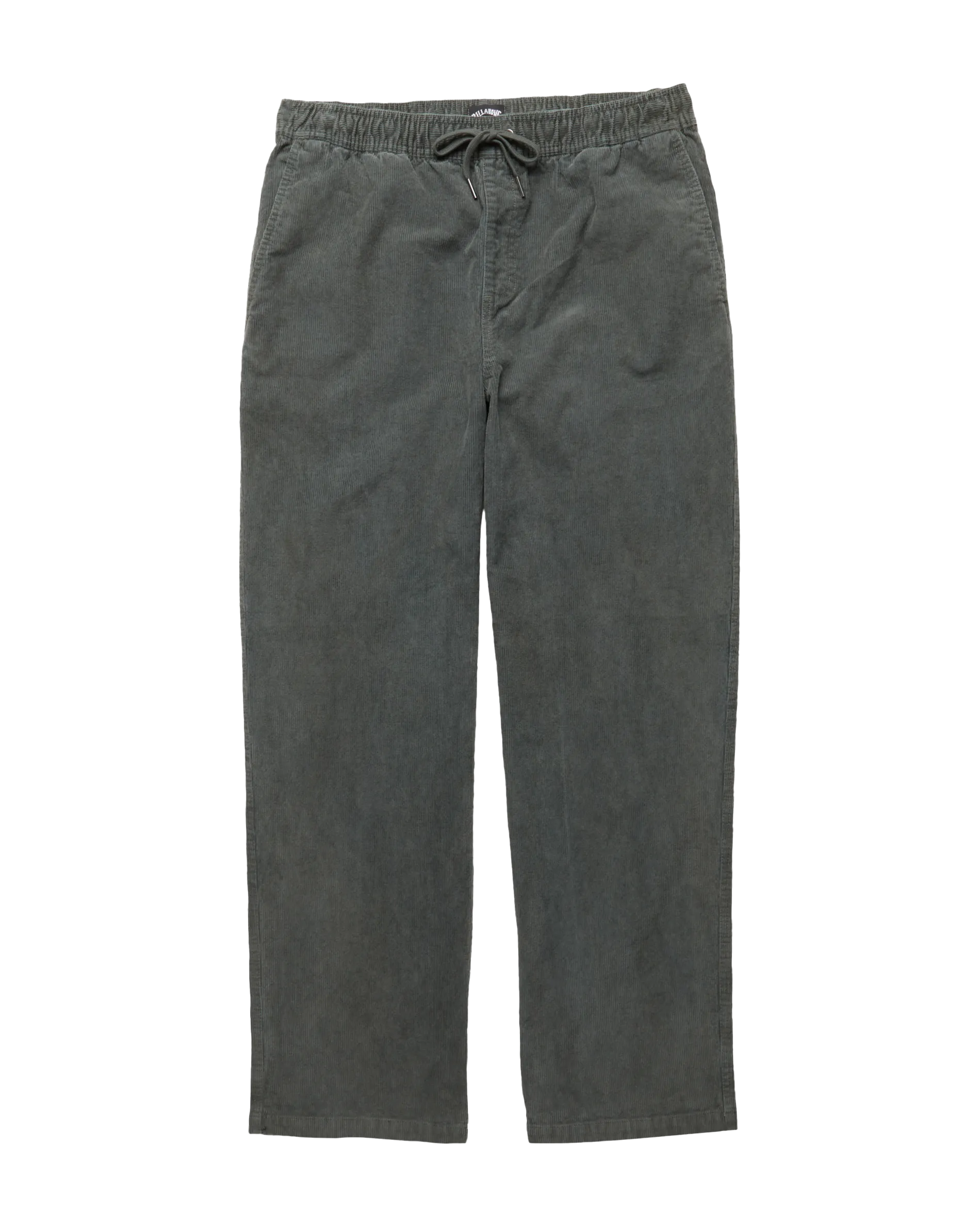 Larry Cord Trousers in Slate Green