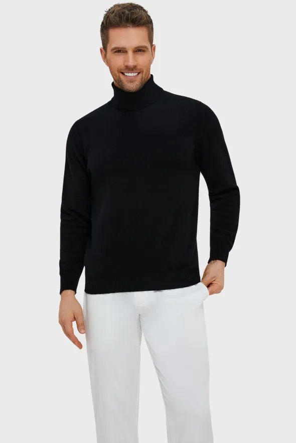 Lofty Turtleneck Merino Sweater