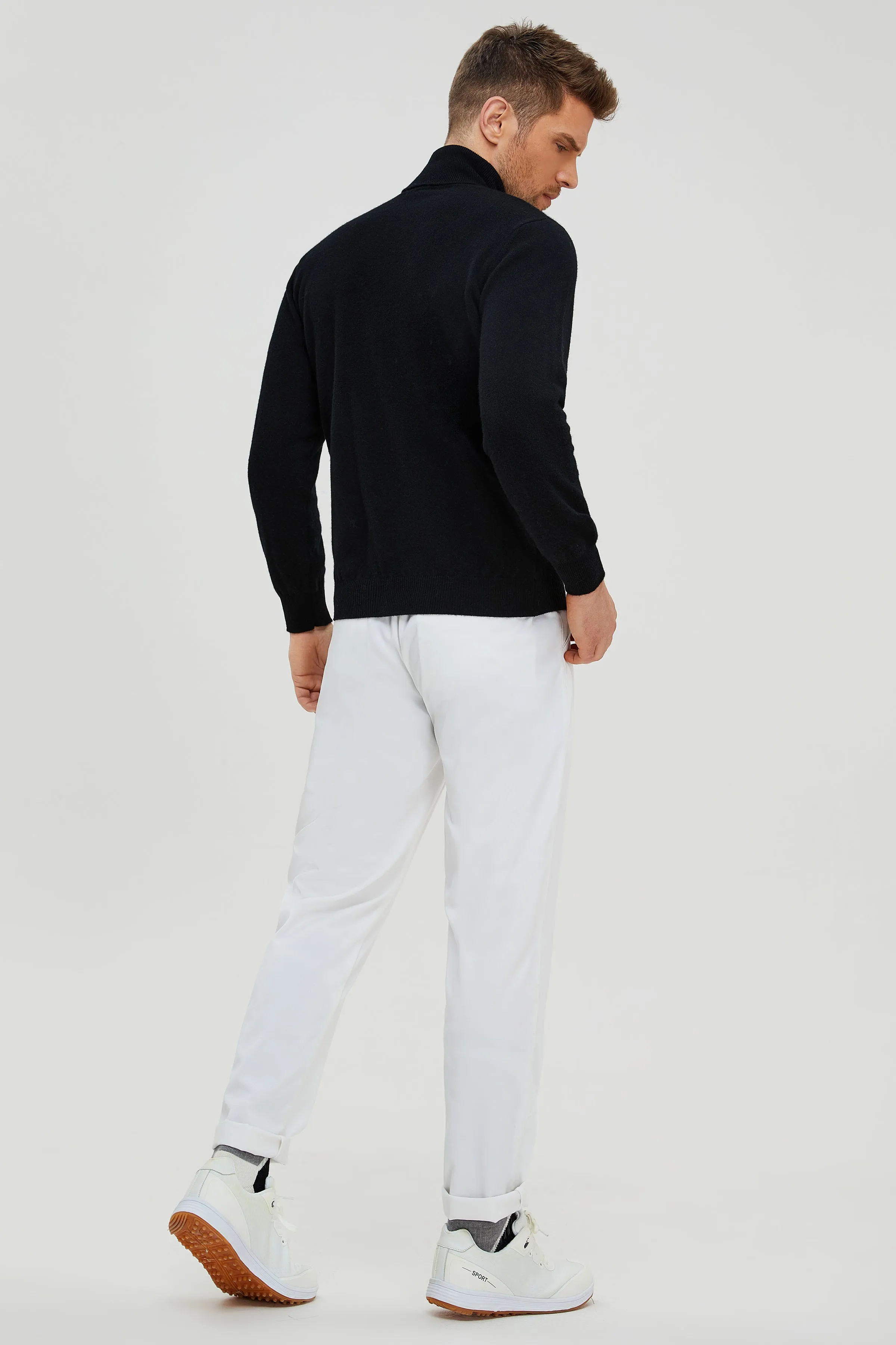 Lofty Turtleneck Merino Sweater