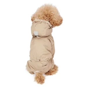 magagio fleece-lined snowsuit - beige or khaki (unisex)