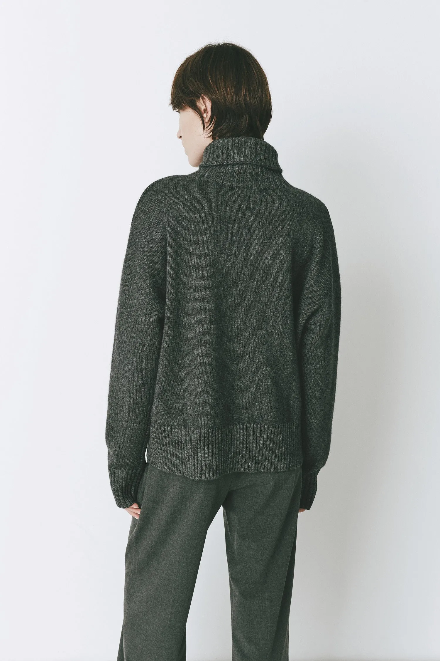 Marne Boxy Turtleneck Sweater