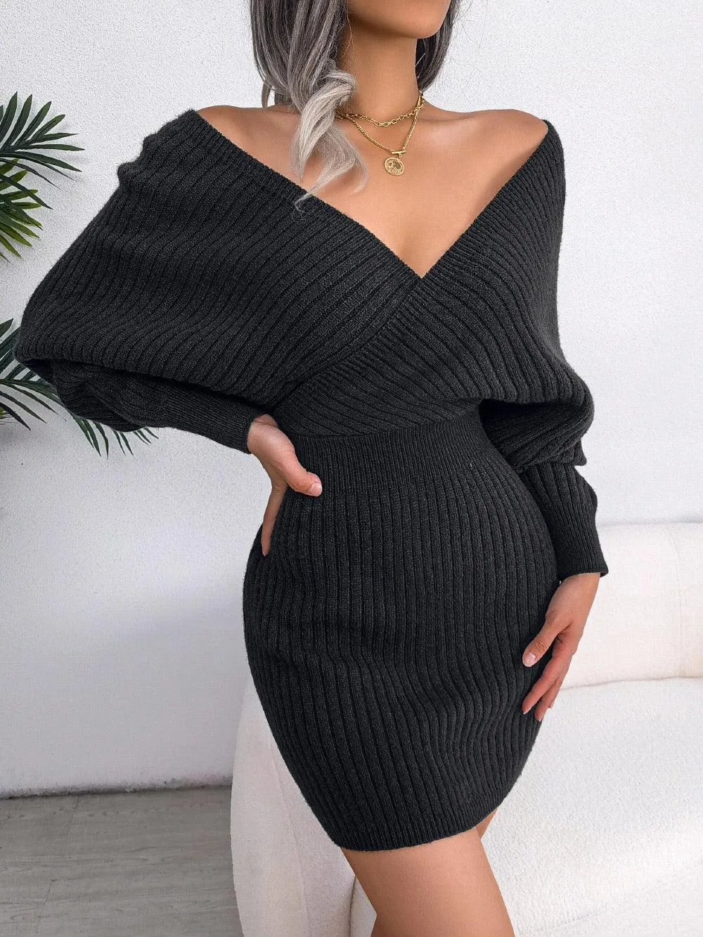 Matsel Winter Knitted Dress