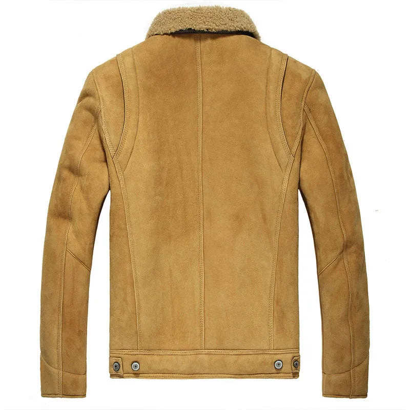 Men's Classics Sheepskin Shearling Aviator Jacket