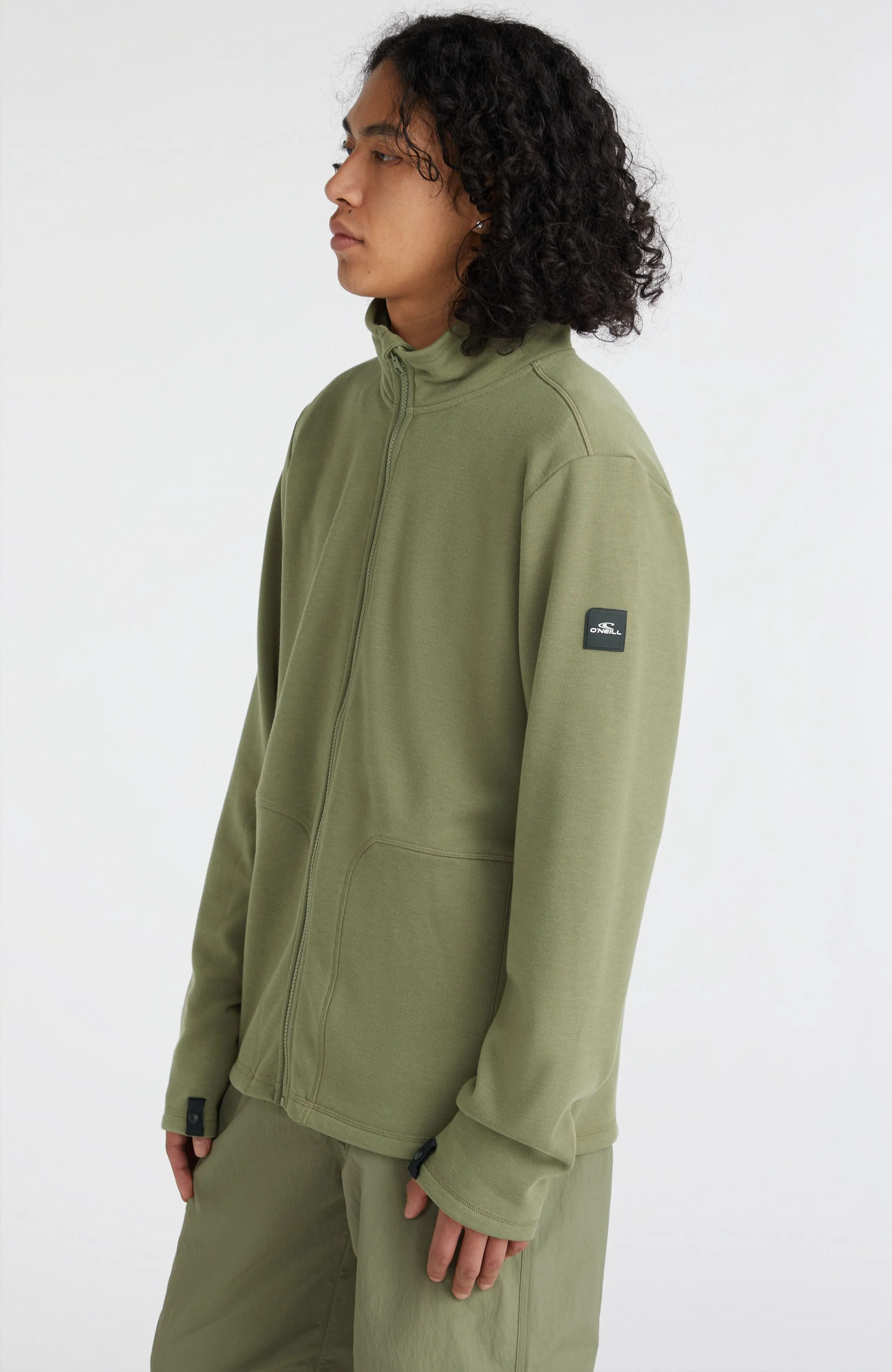 O'Neill TRVLR Series Full-Zip Fleece | Deep Lichen Green