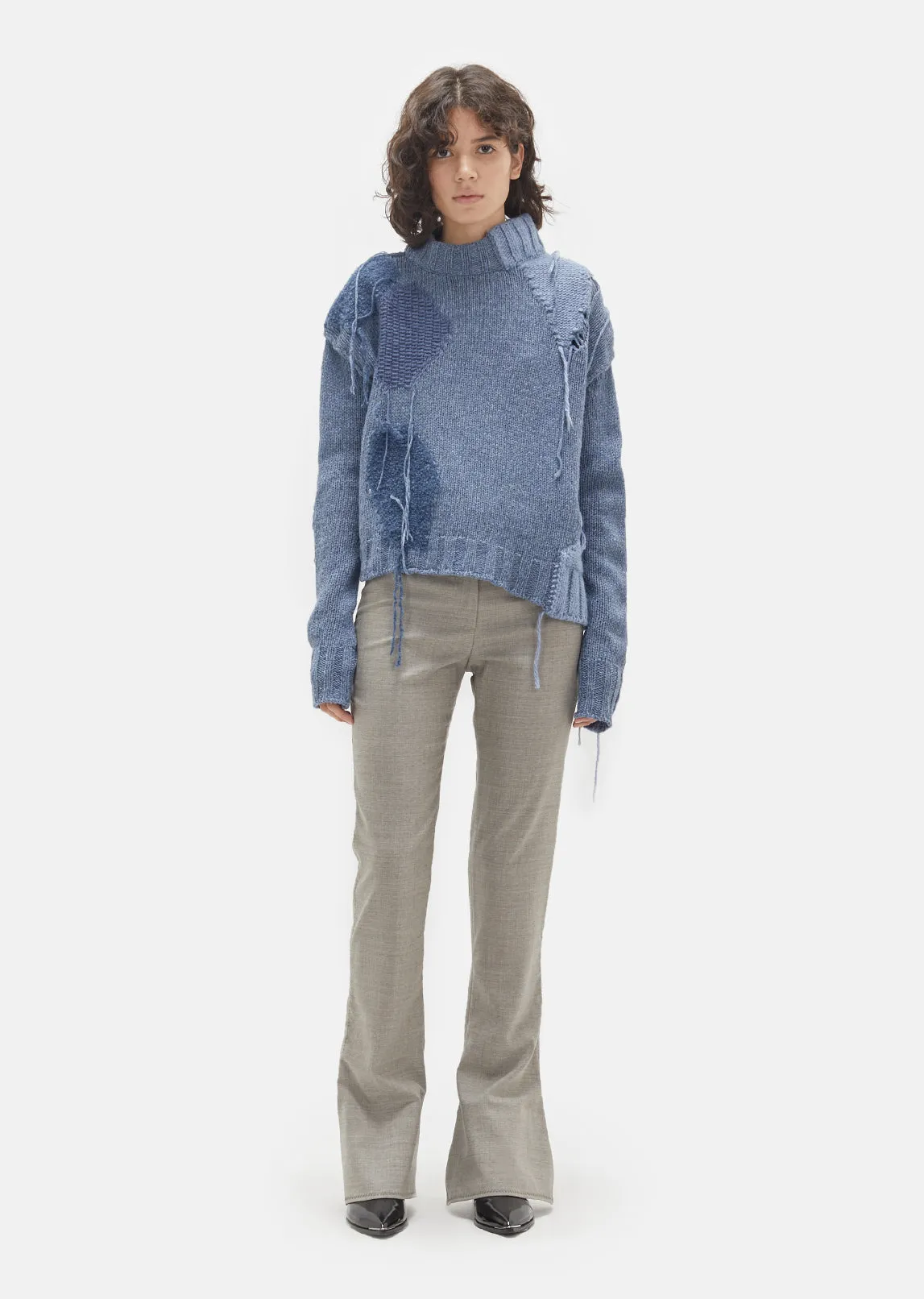 Ovira Patch Knit Turtleneck