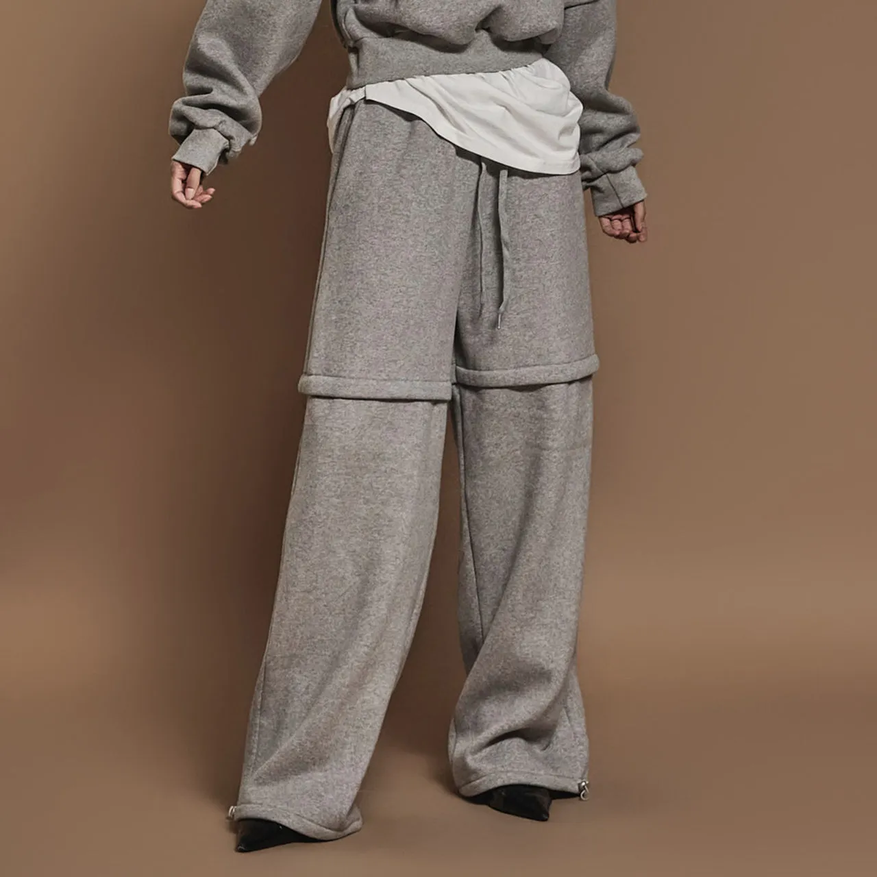 P3310 Multi-way fleece-lined sweat Pants