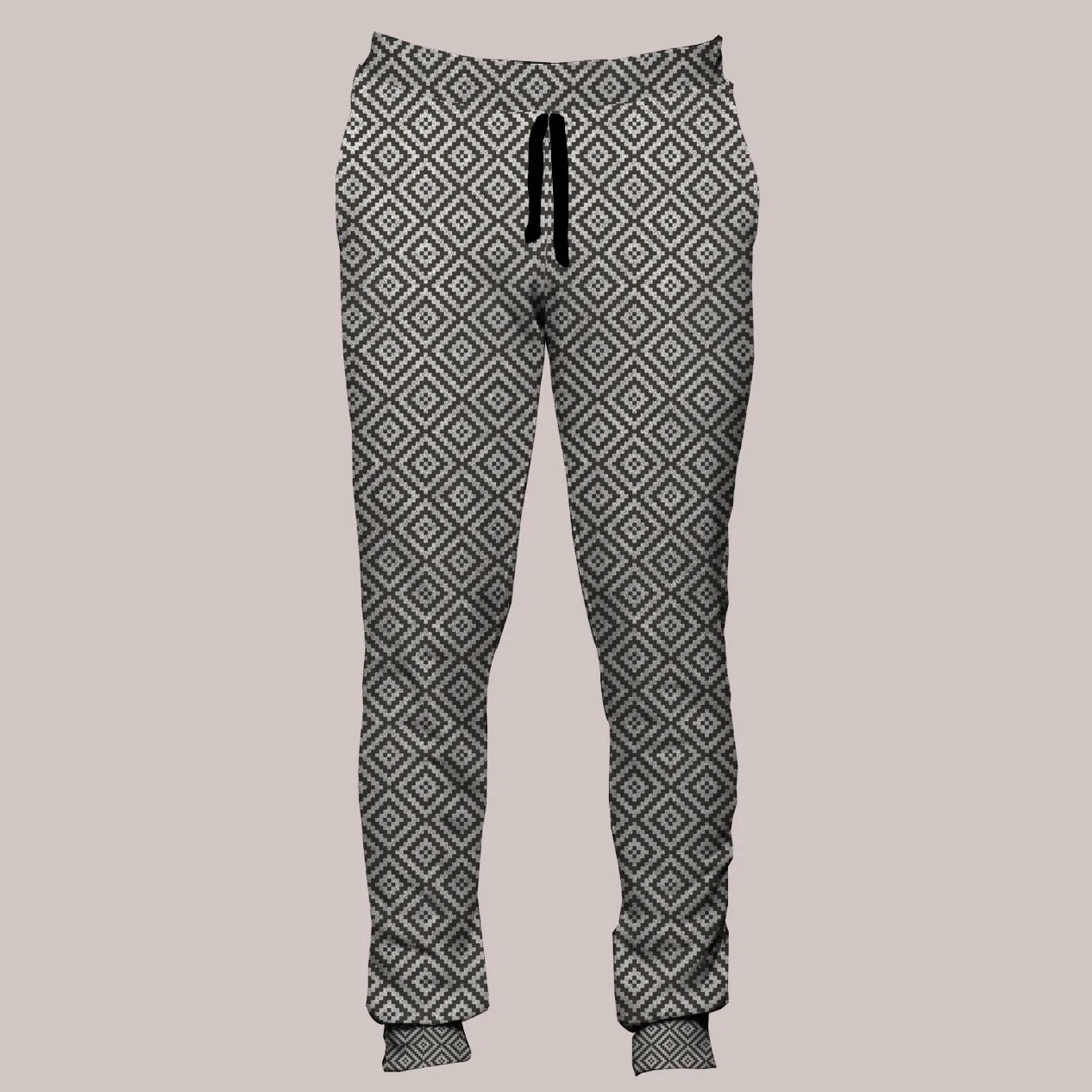 Psychedelic Joggers (UV/RGB, Eco-Friendly, Unisex, Fleece-Lined) | ALGONQUIN