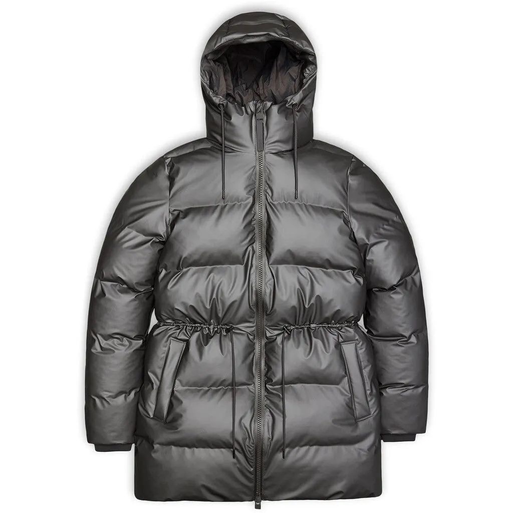 RAINS ALTA Long Puffer String W Jacket W3T4