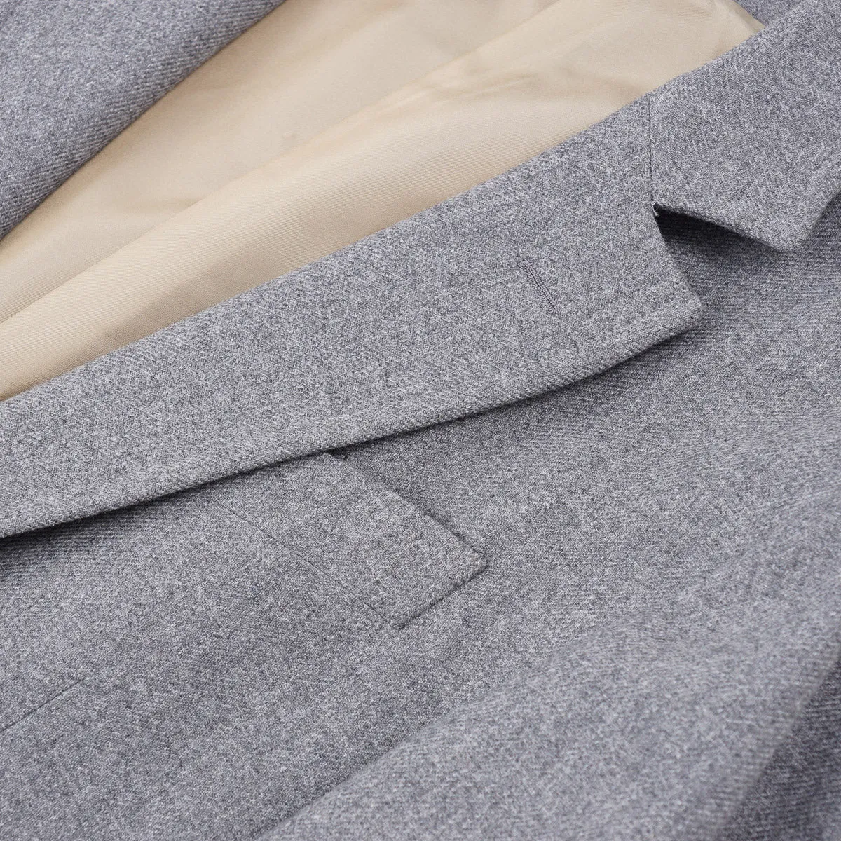 Sartorio Techno Flannel Cashmere Overcoat