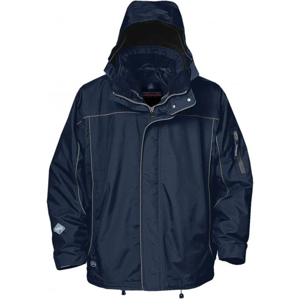 Stormtech Men's Navy/Granite Nova 3-In-1 System Jacket