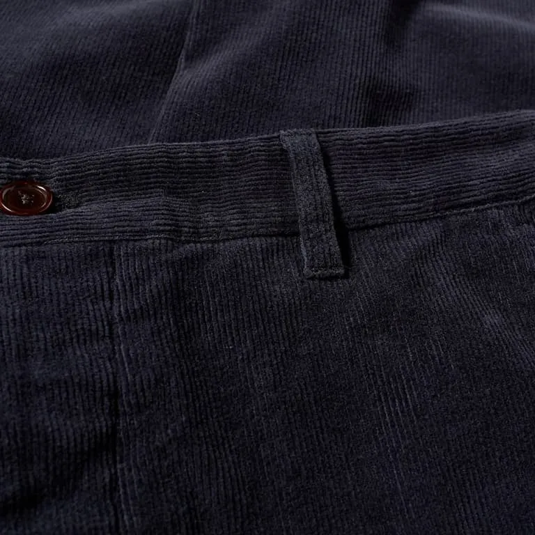 STRAIGHT LEG CORDUROY TROUSERS