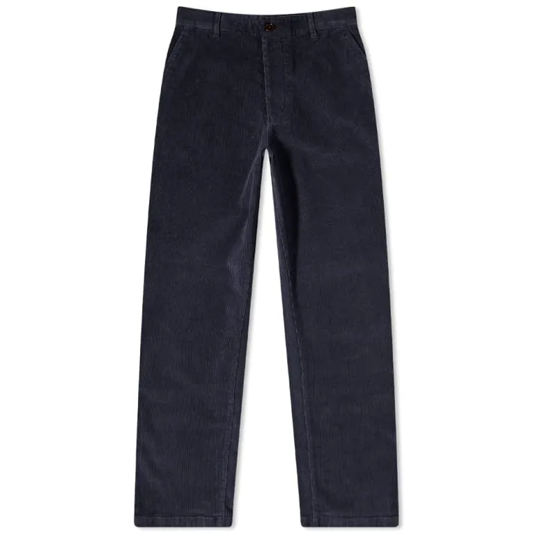 STRAIGHT LEG CORDUROY TROUSERS