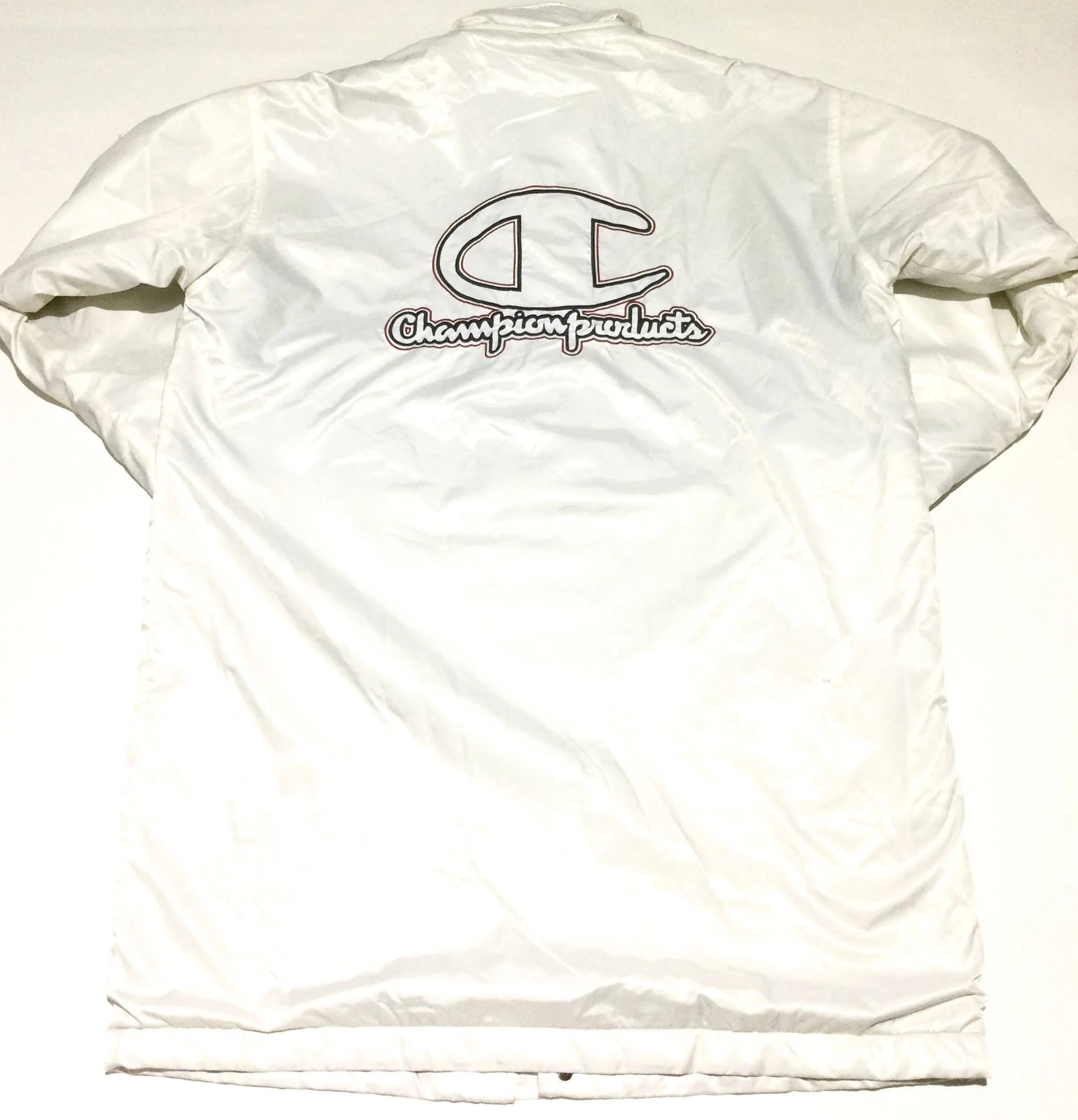 White Fleece 3/4 Parka by Champion