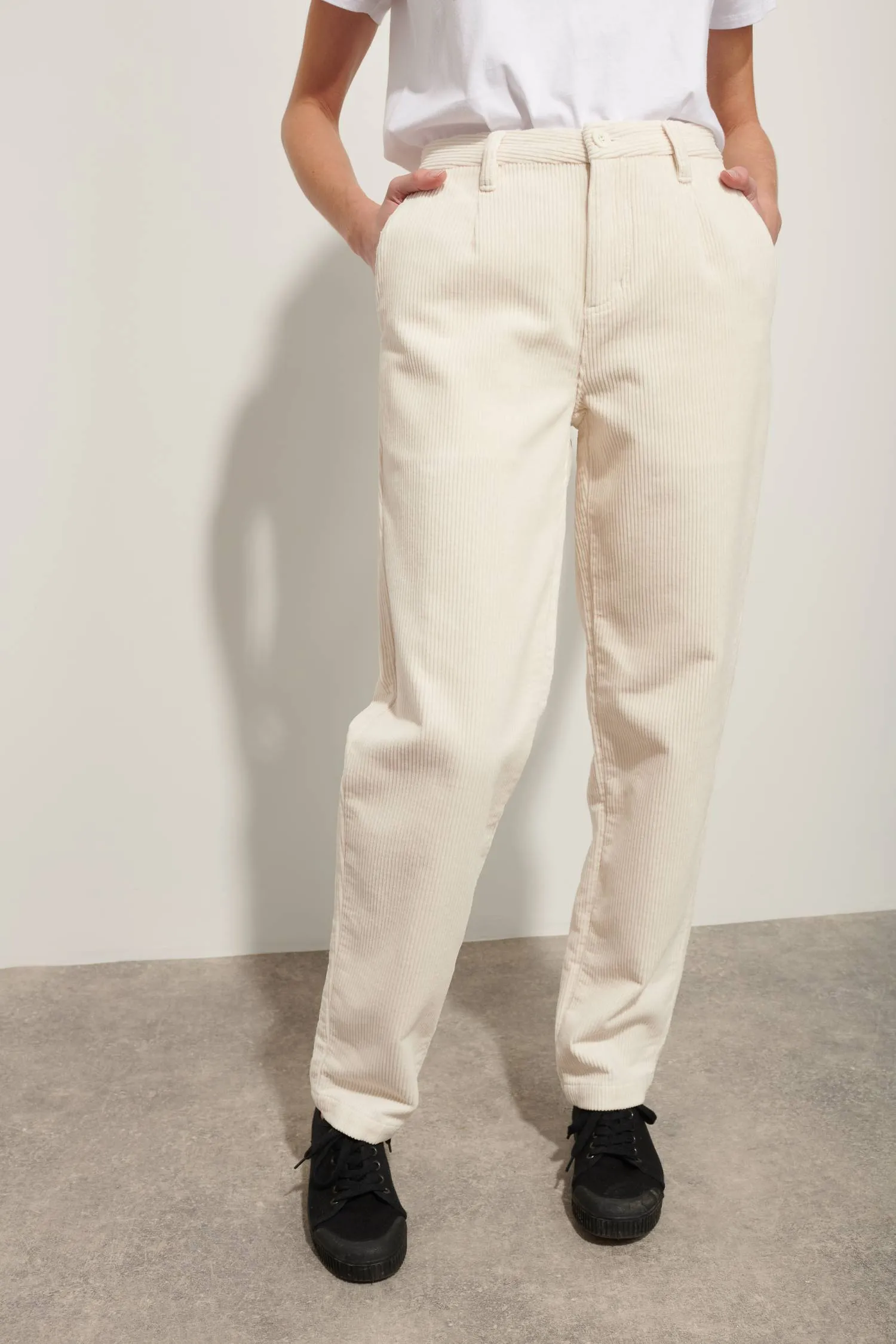 Wide Corduroy Trousers