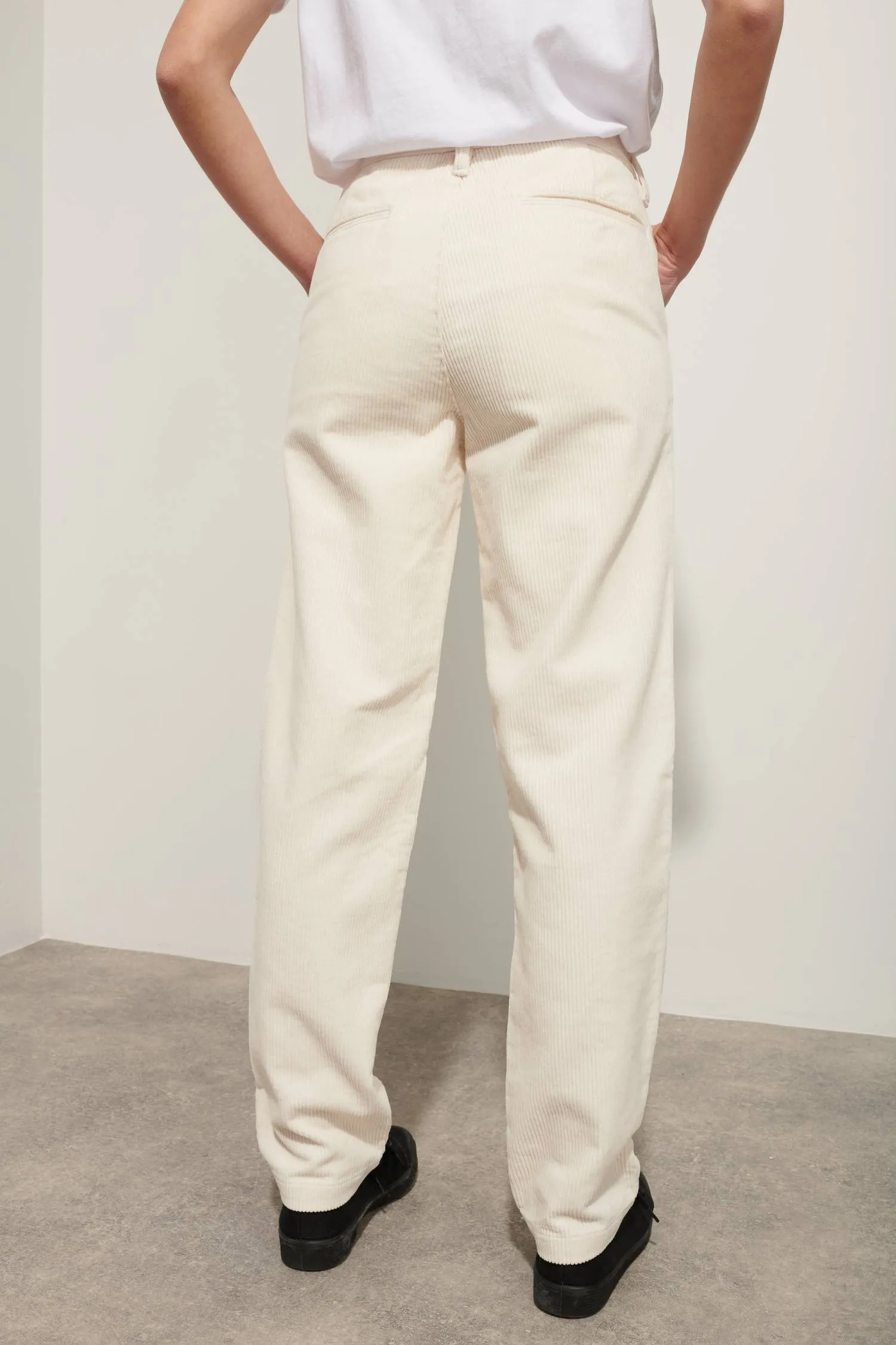 Wide Corduroy Trousers