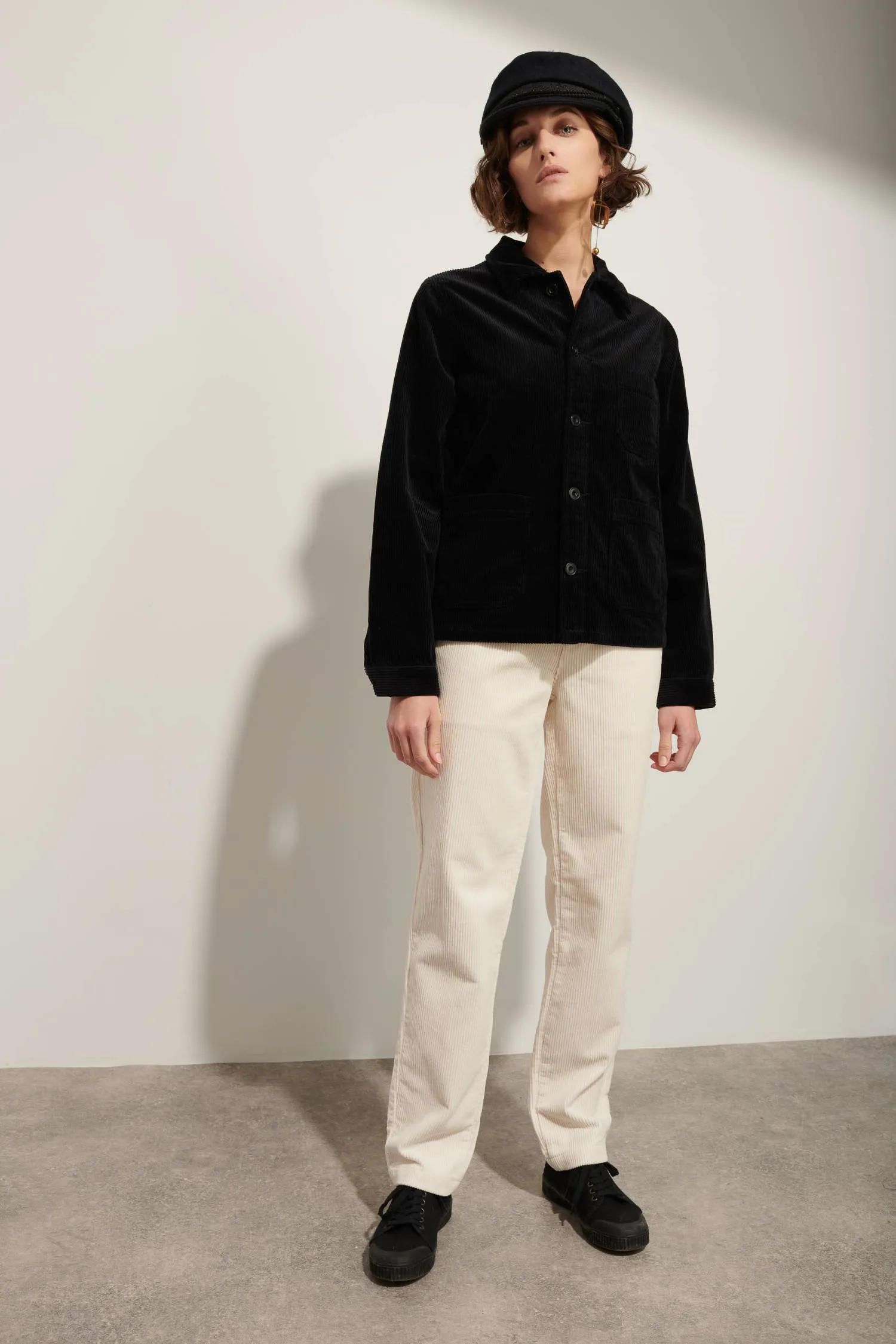 Wide Corduroy Trousers