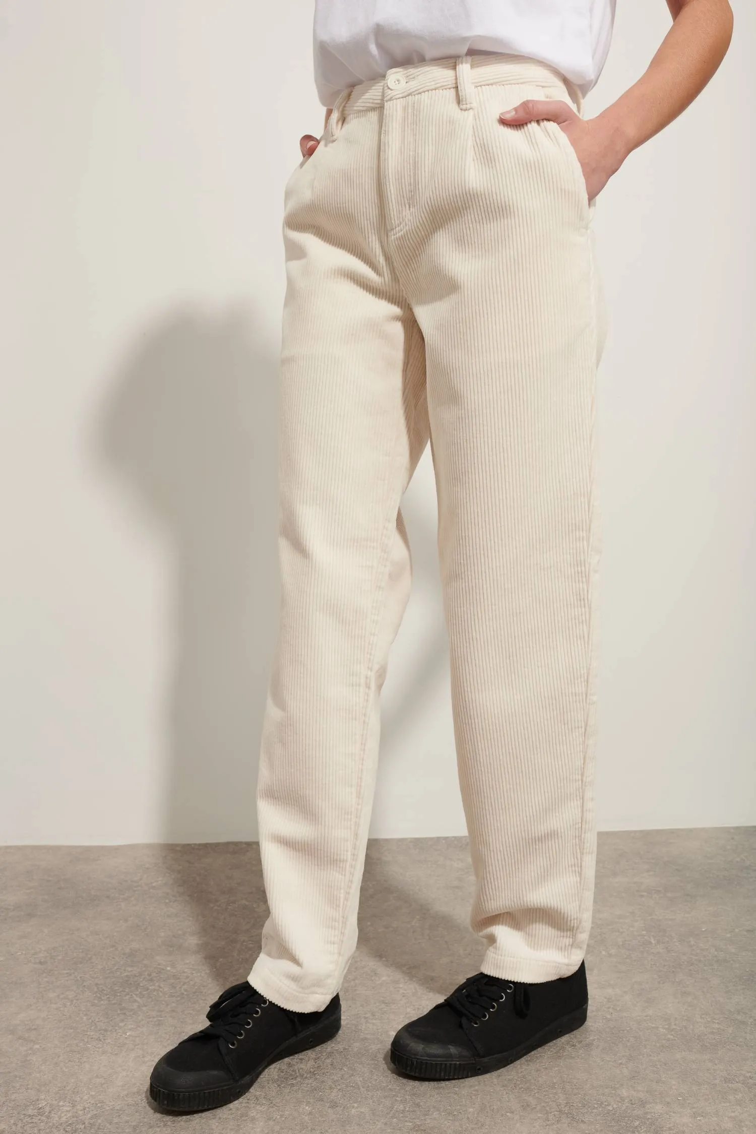 Wide Corduroy Trousers