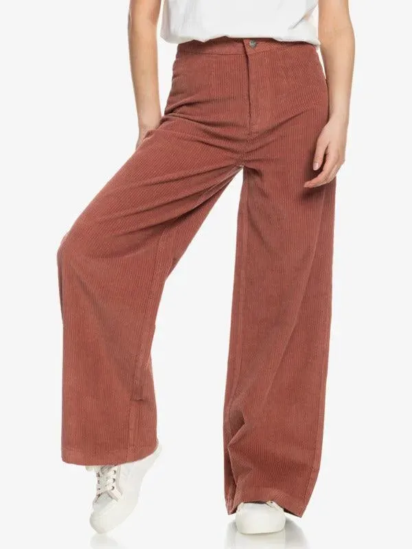 Winter Around - Wide Leg Corduroy Trousers