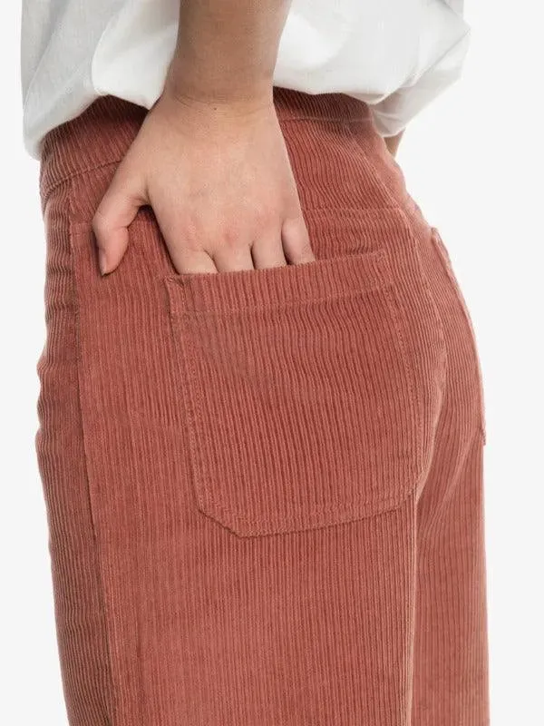 Winter Around - Wide Leg Corduroy Trousers