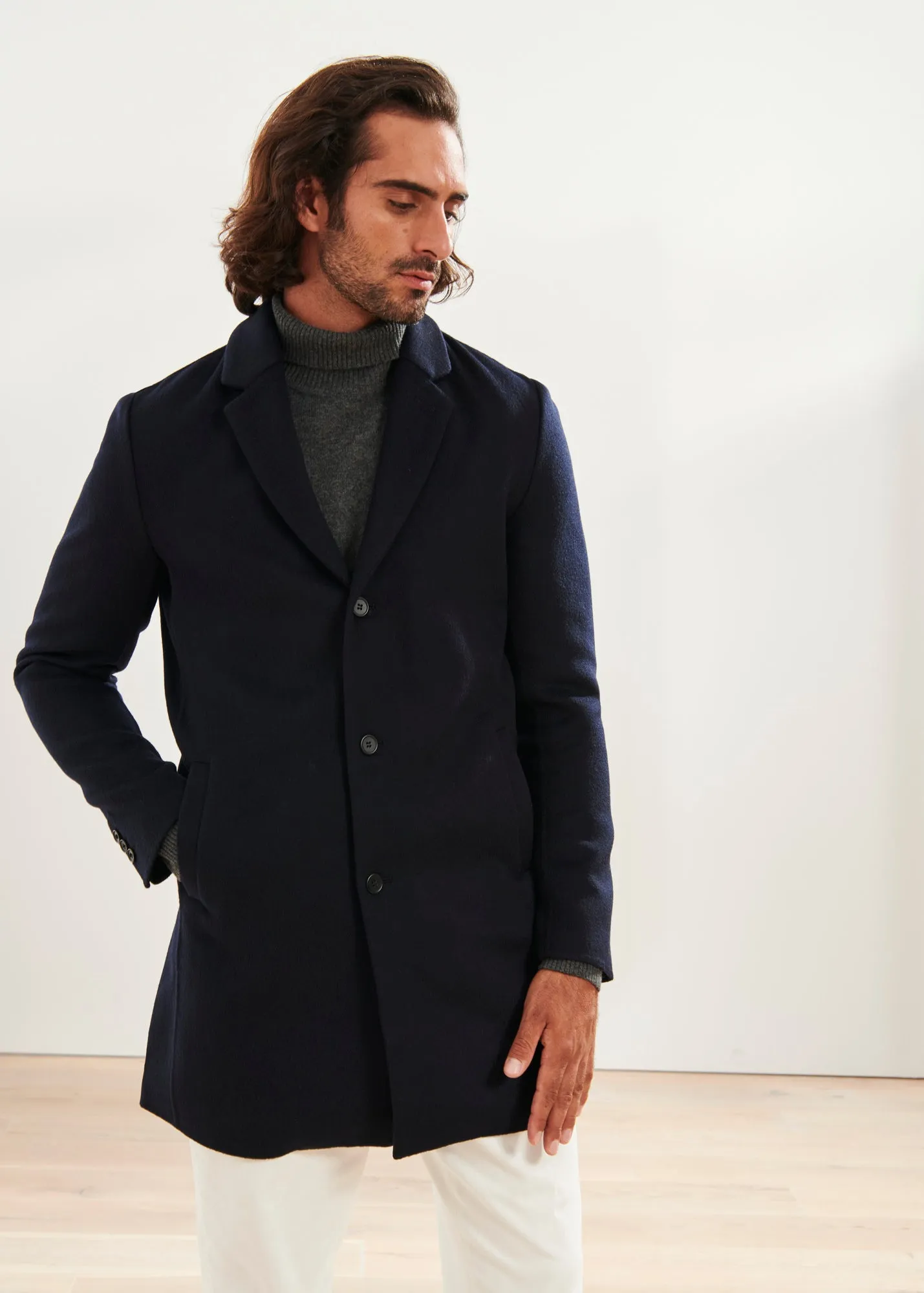 Wool Cashmere Overcoat