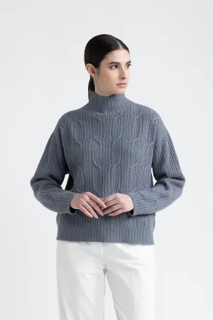 Wool, silk, cashmere sweater